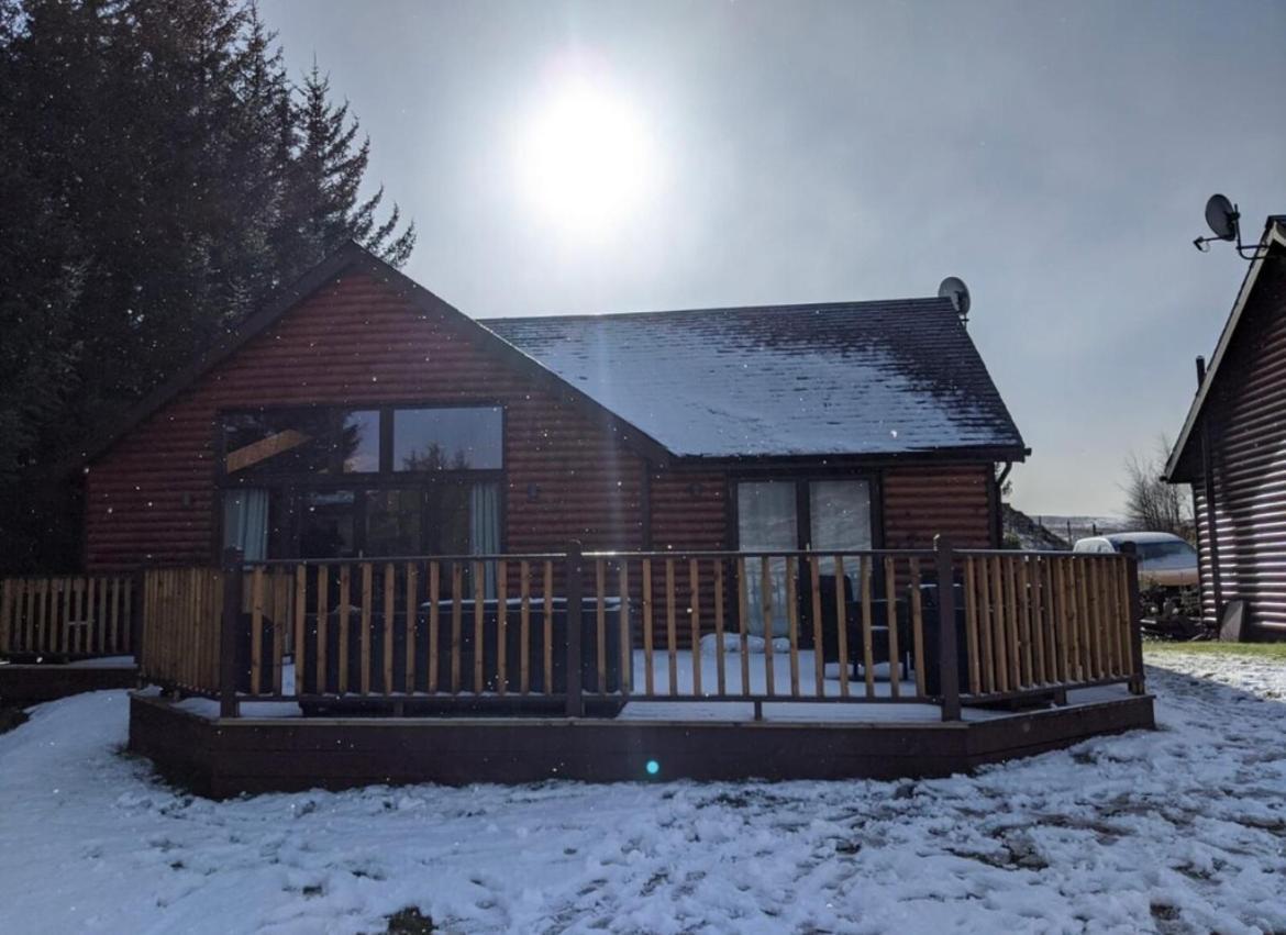 Na Craigean Lodge Glengoulandie Exterior photo
